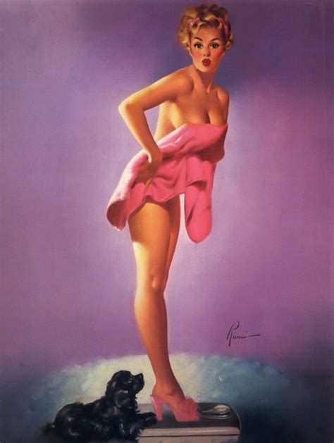 The Vintage Pin Up Girls Of Edward Runci Sad Man S