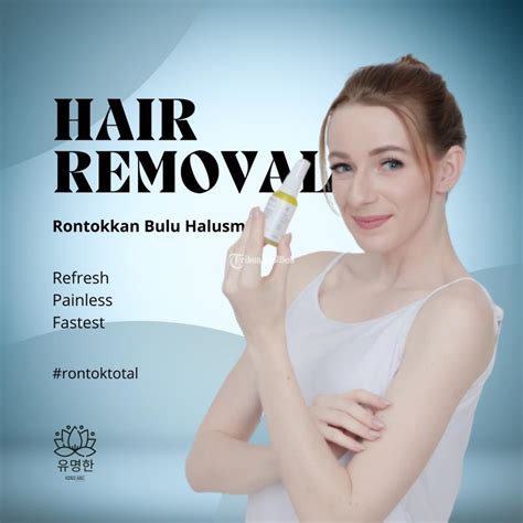 Cairan Perontok Bulu Ketiak Tidak Tumbuh Lagi Kondang Hair Removal