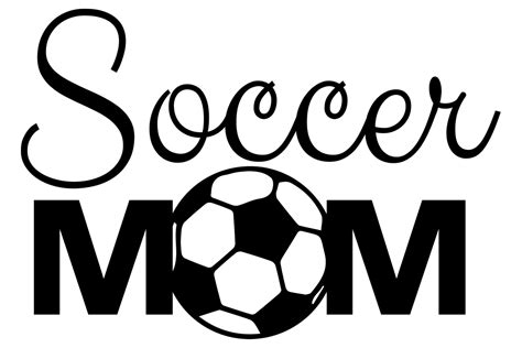 soccer mom svg cut file soccer lover t shirt decal cut file