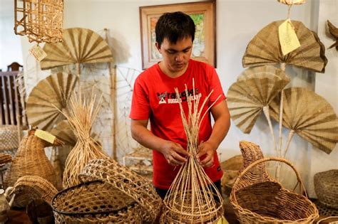 leyte district  basket weaving  modern spin abs cbn news