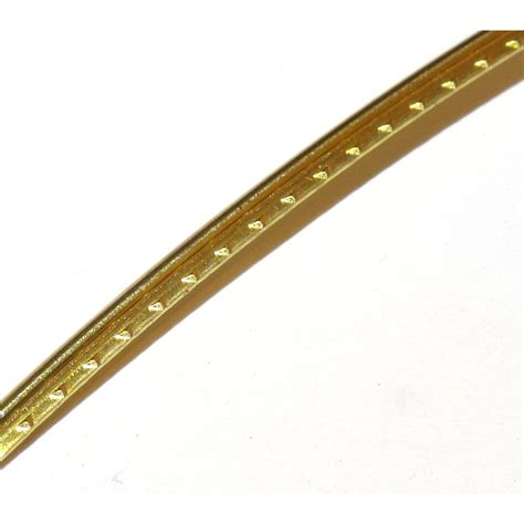 curved brass fret wire  mm