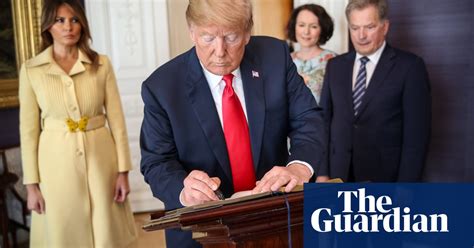 Trump And Putin Meet In Helsinki In Pictures Us News The Guardian