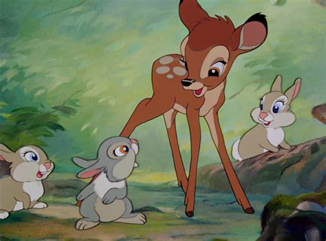 Here S Video Evidence That Bambi And Thumper Are Besties Irl