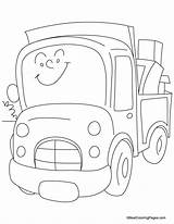 Coloring Truck Lovely sketch template