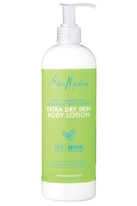 100 tamanu oil and organic shea butter extra dry skin body lotion