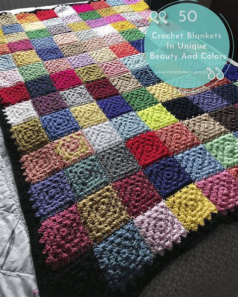 crochet blanket designs    unique patterns page