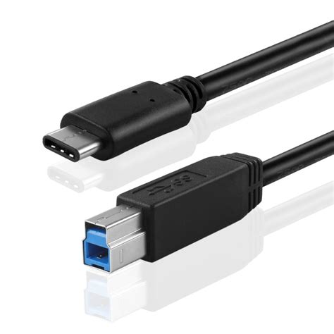 usb type  usb   type  usb  cable ft black superspeed standard usb  male port