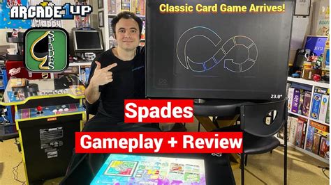 spades gameplay review   infinity game table arcadeup youtube