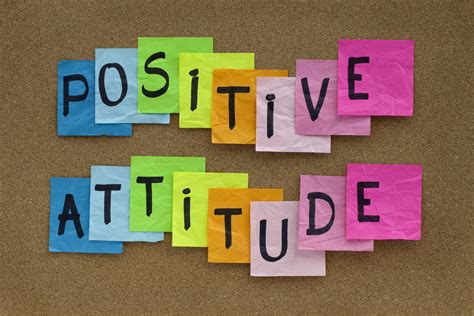 keeping  positive attitude developing  participants