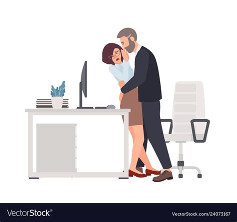 Sexual Harassment Assault And Abuse Incident Vector Image Free Nude