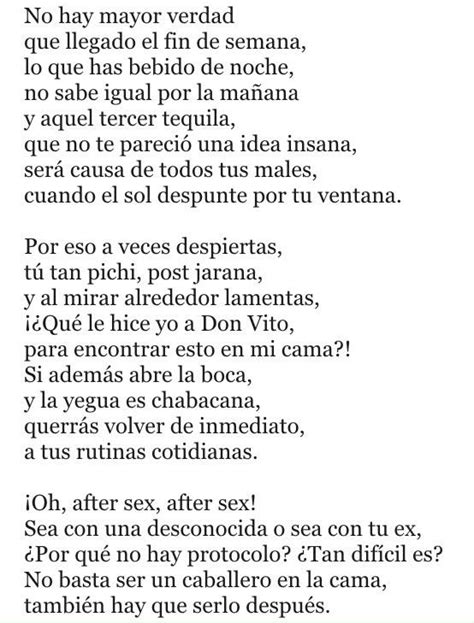 After Sex Un Poema Sobre La Fugacidad Del Amor Contemporáneo Por