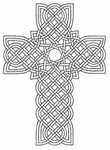 Coloring Cross Pages Celtic Printable Crosses Rose Glass Stained Adults Easter Color Print Mandala Designs Wings Sheets Preschoolers Adult Detailed sketch template