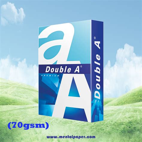 double  gsm  mentol paper