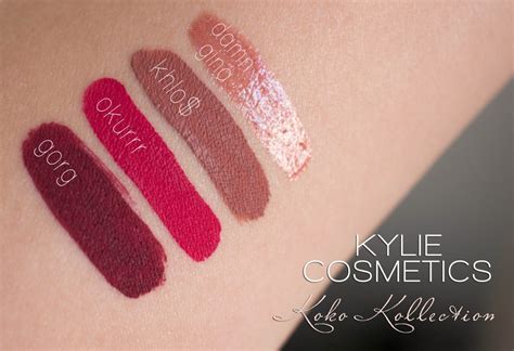 Kylie Cosmetics Koko Kollection Review Swatches Giveaway