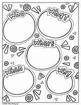 Organizers Doodle Doodles Classroomdoodles Organisers sketch template