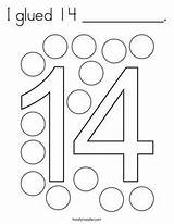 14 Coloring Number Glued Pages Preschool Worksheets Kids Numbers Noodle Twisty Activities Choose Board Alphabet sketch template