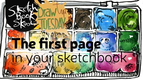 draw tip tuesday   page   sketchbook youtube