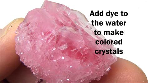 growing alum crystals project  youtube