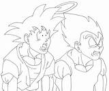 Vegeta Ball Buu Majin Instinct Drawings Coloringhome Colouring Naruto Getdrawings Use sketch template