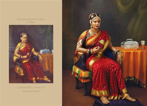 Recreating Raja Ravi Varma’s Paintings Q Plus My Identity