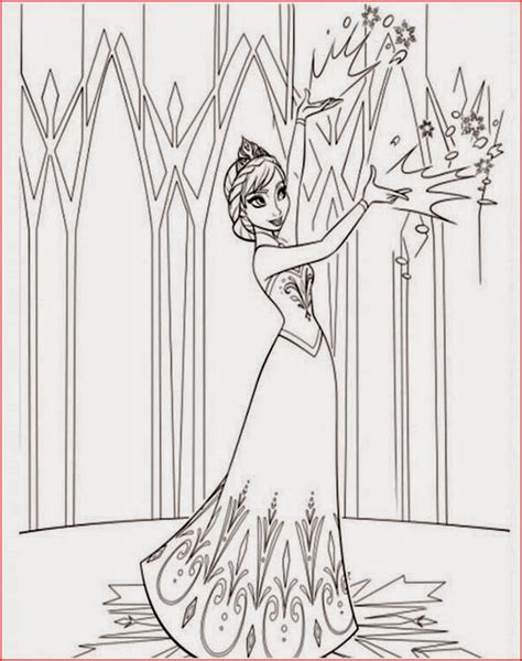 frozen ice palace coloring pages coloring pages