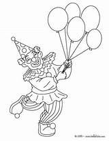 Clown Colorare Pagliaccio Ausmalen Palloncini Carnevale Ballons Ausmalbilder sketch template