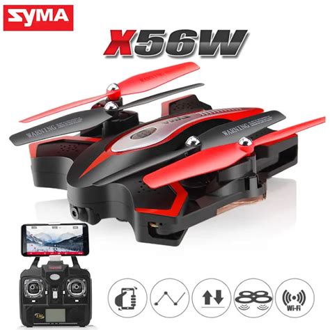 syma  xw dron folding mini drone rc helicopter quadrocopter  ch  hover  camera