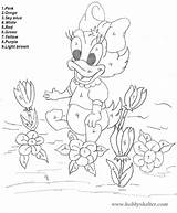 Number Color Mosaic Kids Coloring Pages Printable Print Children Getdrawings Use Getcolorings sketch template