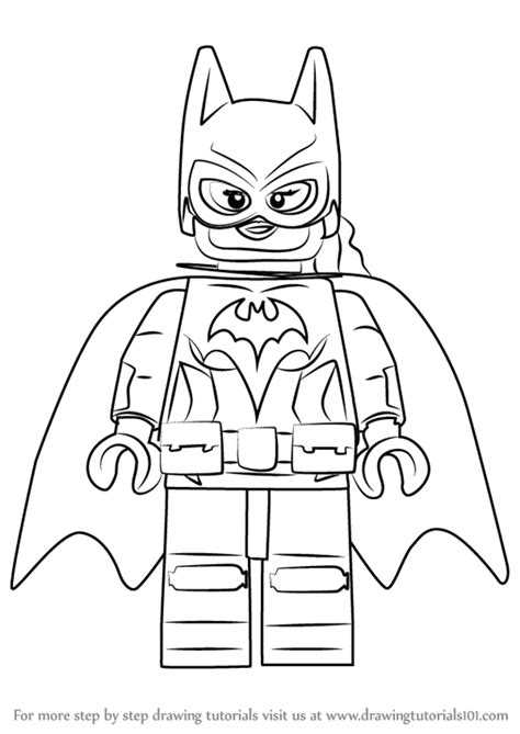 draw batgirl   lego batman   lego batman