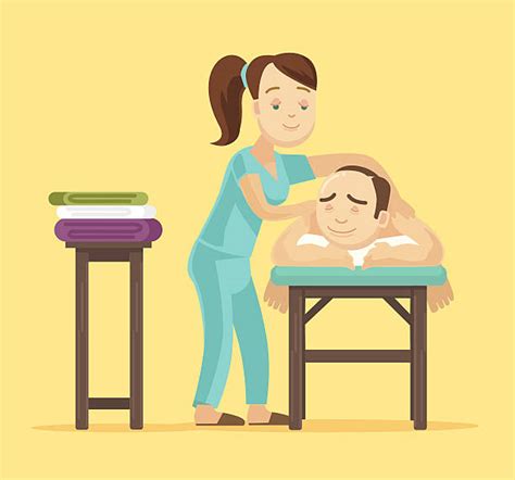 royalty free massage therapist clip art vector images and illustrations