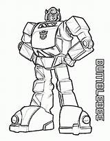 Coloring Pages Bots Transformers Rescue Kids sketch template