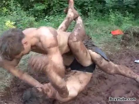 Rough Mud Fighting For The Mud Lovers Gay Porn At