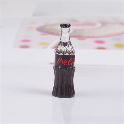 buy 10pcs lot 9x32mm resin coke cola bottle cabochon