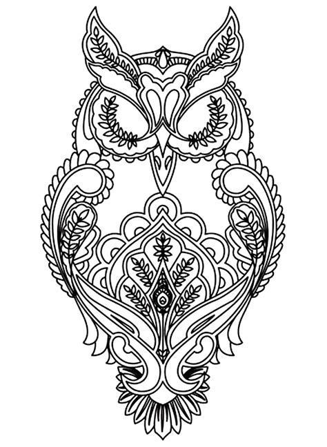 owl coloring pages  print owls kids coloring pages