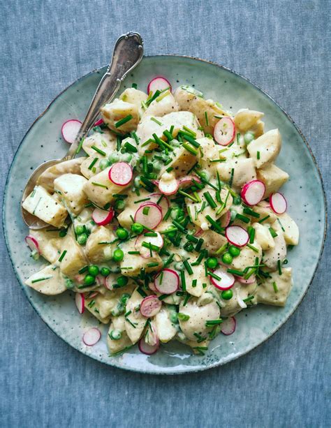 Potato Salad Classic Cold Salad With Potatoes And Dressing ↓