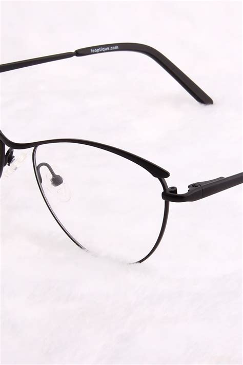 yc 8036 leoptique black eyeglasses frames retro glasses browline
