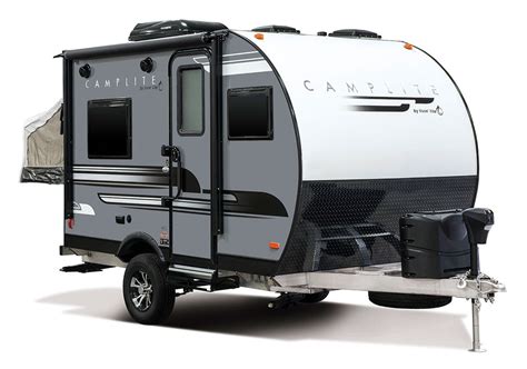 livin lite camplite clfk travel trailer exterior front   door