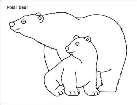 bear coloring pages  hunting mammals   family ursidae  body