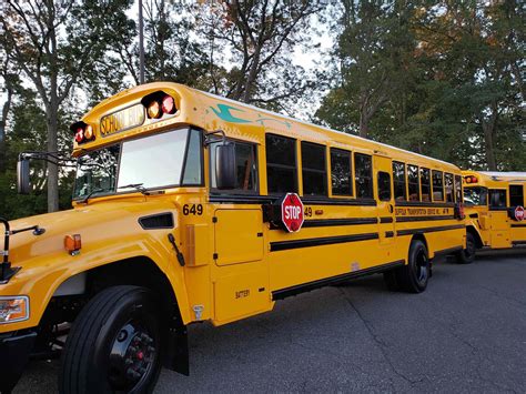 epa grant brings  blue bird electric school buses   york district school transportation news