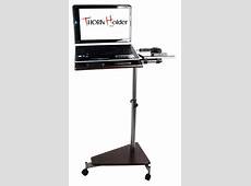 Laptop Computer PC Rolling Table Stand AV Cart Portable