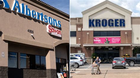 kroger agrees  buy albertsons   billion