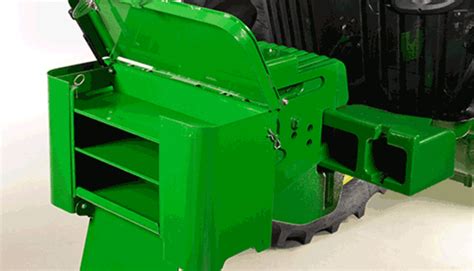 front mounted tractor toolbox offered  john deere