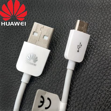 original huawei honor  charger cable micro usb cm  white charge data power cable