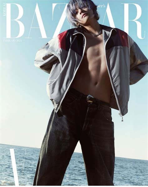 Hot Bts V Aka Kim Taehyung Stuns In Harper S Bazaar Korea Magazine