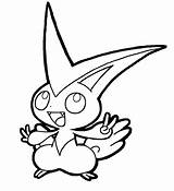 Victini Coloring Pages Pokemon Lineart Color Deviantart Coloriage Imprimer Getcolorings Printable Print Draw Choose Board Kids sketch template