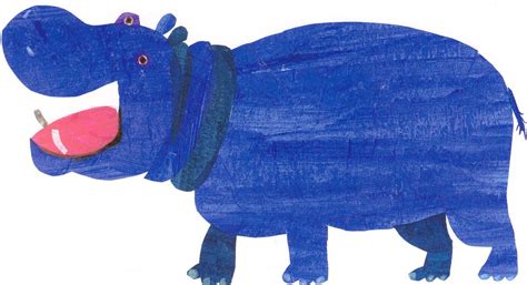 blue hippo postcard hippos   friends passion pinterest