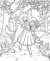 Hood Red Riding Little Coloring Colouring Pages Print Quality High Trending Days Last Pdf Number Library Clipart Ridding Popular sketch template