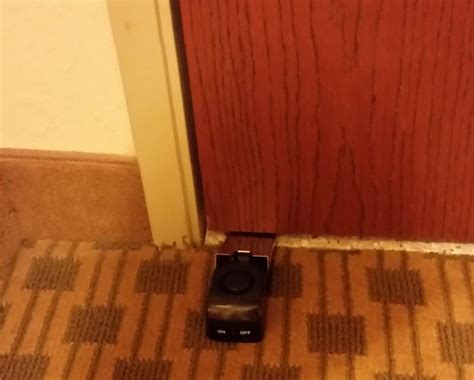 personal hotel door security security defense weapons
