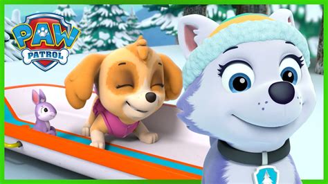 everest rescues skye   mountain paw patrol rescue episode