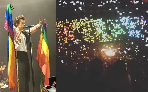 Watch Harry Styles Audience Turn Into A Massive Pride